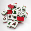 American Mahjong Christmas Theme Playing Cards, Festive Design Mahjong Tiles, Perfect for Holiday Games and Gatherings