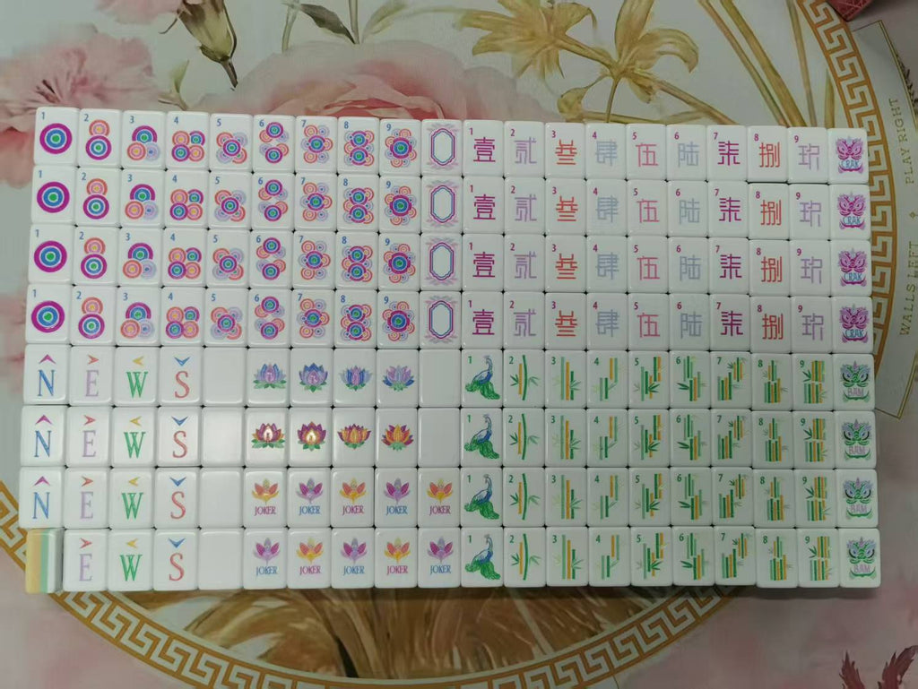 Pastel Garden American Mahjong Set