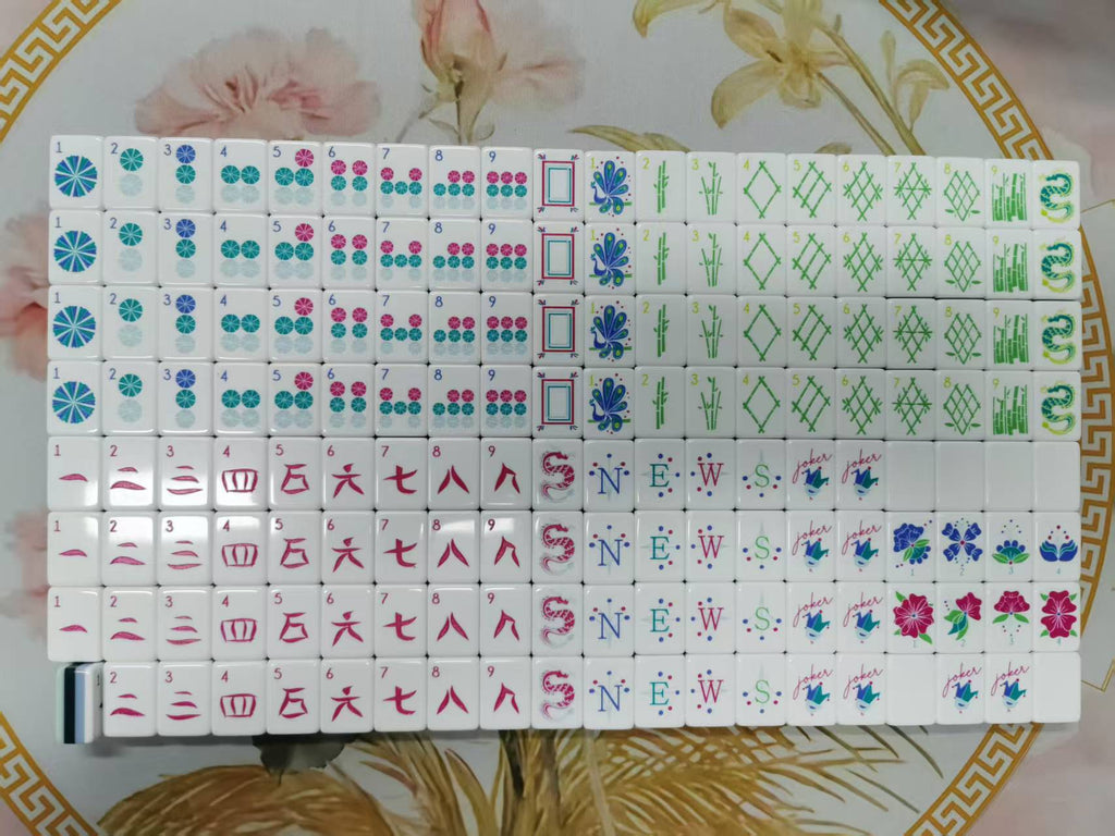 Mint Breeze American Mahjong Set