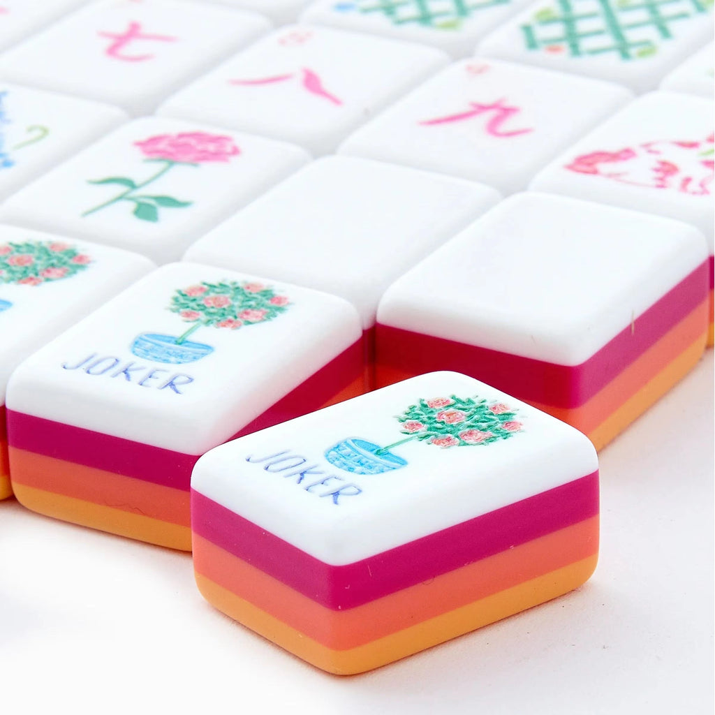 Sunset Ember American Mahjong Set