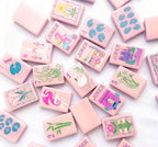 High-Quality Luxury Modern Professional Single-Layer American Mahjong Tiles, Custom Art Design, Ideal for Entertainment