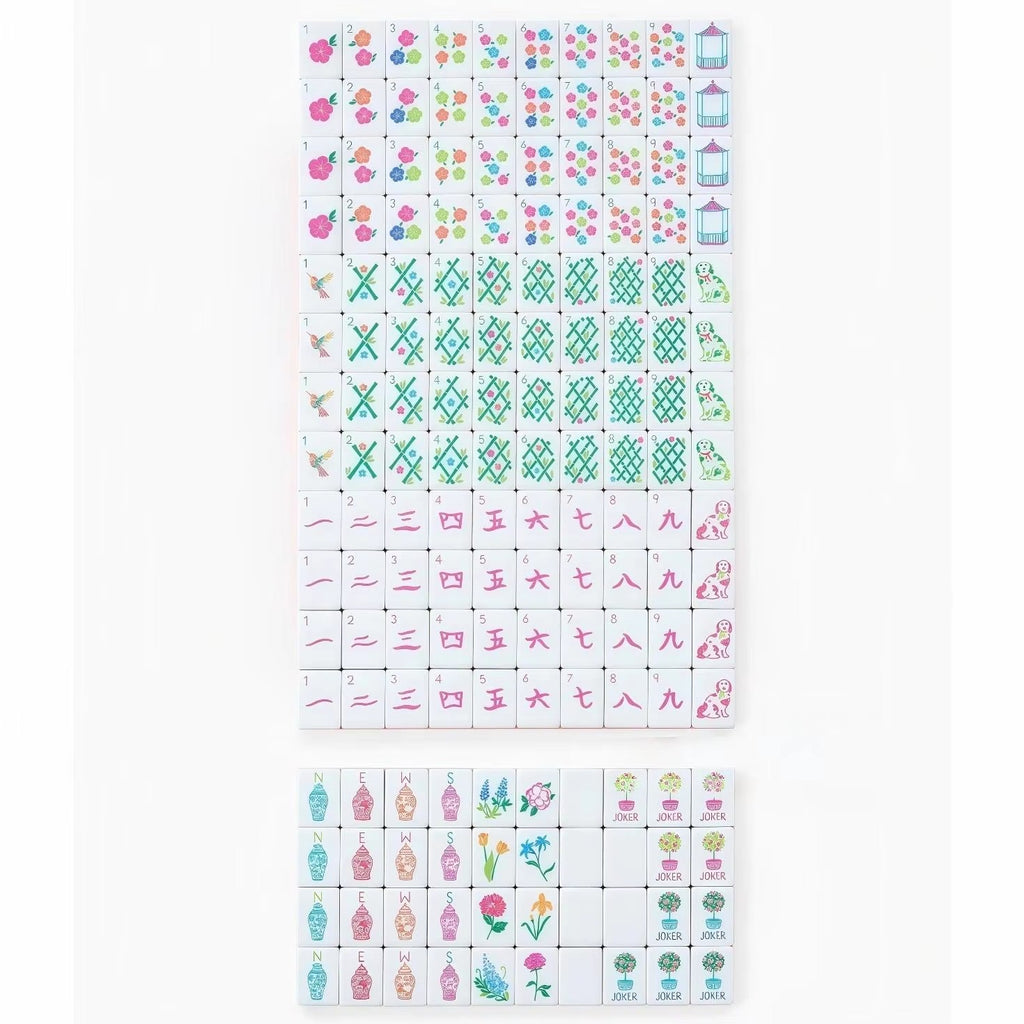 Sunset Ember American Mahjong Set