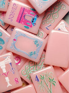 High-Quality Luxury Modern Professional Single-Layer American Mahjong Tiles, Custom Art Design, Ideal for Entertainment