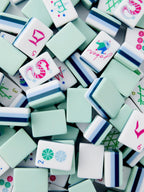 Mint Breeze American Mahjong Set